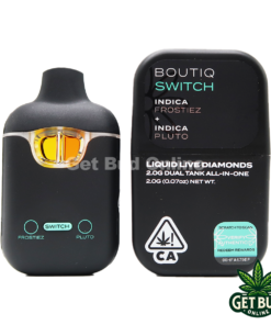 Boutiq Switch 2g Disposable – Frostiez + Pluto Liquid Live Diamond